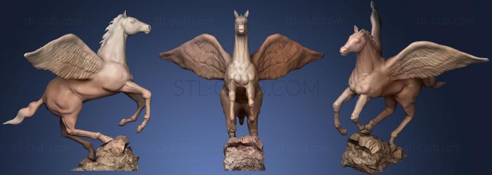 3D model Supportless Pegasus (STL)